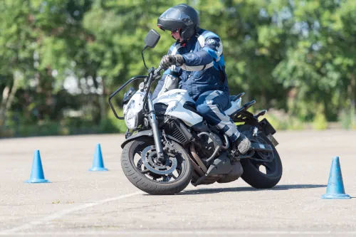 Motorrijbewijspoint Schiedam motor rijtest